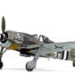 Foto de perfil izquierdo de la maqueta del caza alemán Fw-190 A7 en escala 1:48 de Edurad referencia 82138