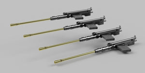 PANZER ART (1/35) FlaKvierling 38 Gun barrels with body AA Gun (x4)