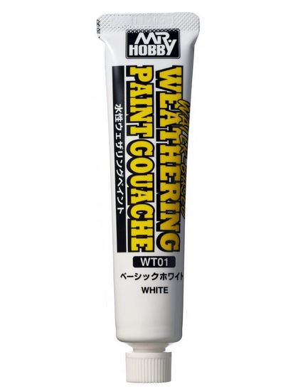 MR. HOBBY Weathering Paint Gouache - WT01 White