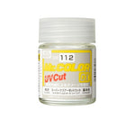 Bote de 10ml de barniz brillo GX-112 de la gama UV Cut de Mr Hobby