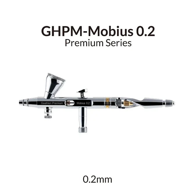 Foto de portada del aerógrafo Gaahleri Mobius 0,2mm