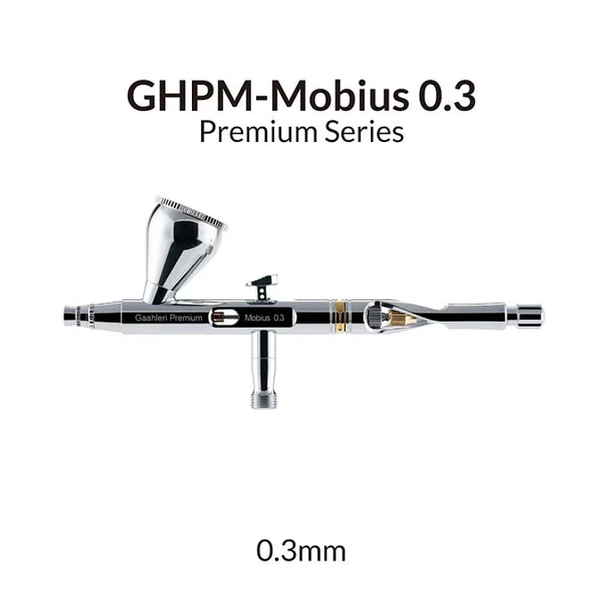 Foto de portada del aerógrafo Gaahleri Mobius 0,3mm