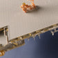 Foto del popa de la maqueta del portaaviones nuclear norteamericano Gerald Ford CVN-78 en escala 1:350 de Trumpeter con referencia 05638