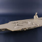Foto de la maqueta del portaaviones nuclear norteamericano Gerald Ford CVN-78 en escala 1:350 de Trumpeter con referencia 05638