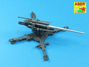 Foto del tubo de cañón para Flak 18 y Flak 37 en escala 1:35 de Aber referencia 35L190