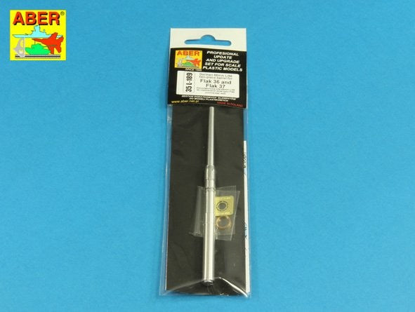 Portada del tubo de cañón para Flak 36 y Flak 37 en escala 1:35 de Aber referencia 35L189