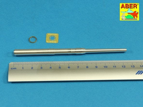 Medidas del tubo de cañón para Flak 36 y Flak 37 en escala 1:35 de Aber referencia 35L18