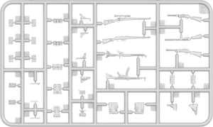 Grapa 2 de las figuras de conductores y oficiales alemanes en escala 1:35 de Miniart referencia 53030