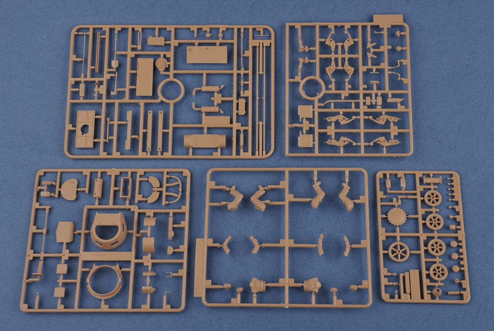 Grapa 2 del tanque alemán de entrenamiento Panzer I A a escala 1:35 del fabricante Hobby Boss referencia 80144