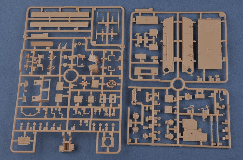 Grapa 1 del tanque alemán de entrenamiento Panzer I A a escala 1:35 del fabricante Hobby Boss referencia 80144