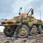 Boxart de la caja de la maqueta del vehículo alemán Sd.Kfz.234/1 en escala a1:35 de Iatleri referencia 6757