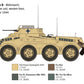 Camuflaje 2 de la maqueta del vehículo alemán Sd.Kfz.234/1 en escala a1:35 de Iatleri referencia 6757
