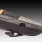 Morro de la maqueta del submarino alemán Type VII C/41 en escala 1:350 de Revell referencia 05154