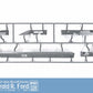 Grapa G del portaviones de la US Navy CVN-78 Gerald R. Ford en escala 1:700 Magic Factory 6401