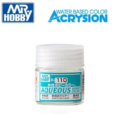 MR. HOBBY Aqueous Hobby Color: H-110 Premium Semi Clear Gloss