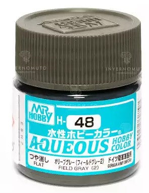 MR. HOBBY Aqueous Hobby Color: H-48 Field Gray (2)