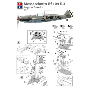HOBBY 2000 (1/32) Messerschmitt Bf 109E-3
