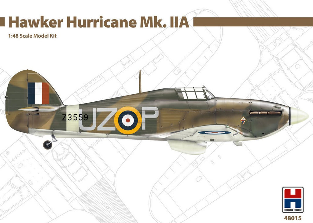 HOBBY 2000 (1/48) Hawker Hurricane Mk.IIA