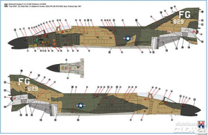 HOBBY 2000 (1/48) F-4C Vietnam Aces vol.1