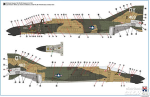 HOBBY 2000 (1/48) F-4D Vietnam Aces vol.2