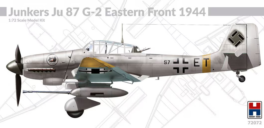 HOBBY 2000 (1/72) Junkers Ju 87 G-2 Eastern Front 1944