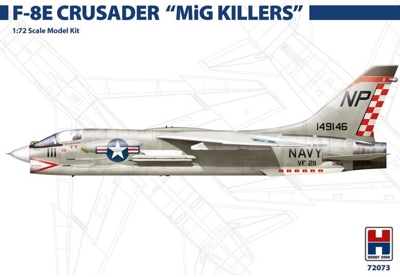 HOBBY 2000 (1/72) Vought F-8 E Crusader - "MiG Killers"