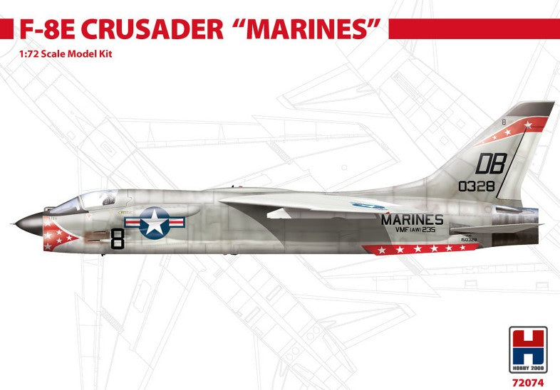 HOBBY 2000 (1/72) Vought F-8 E Crusader - "Marines"