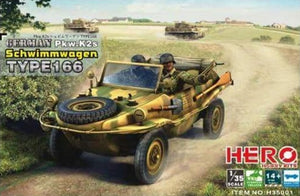 HERO HOBBY KITS (1/35) German Pkw.K2s Schwimmwagen Type 166