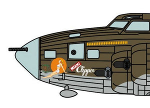 HASEGAWA (1/72) B-17F Flying Fortress `Miami Clipper´