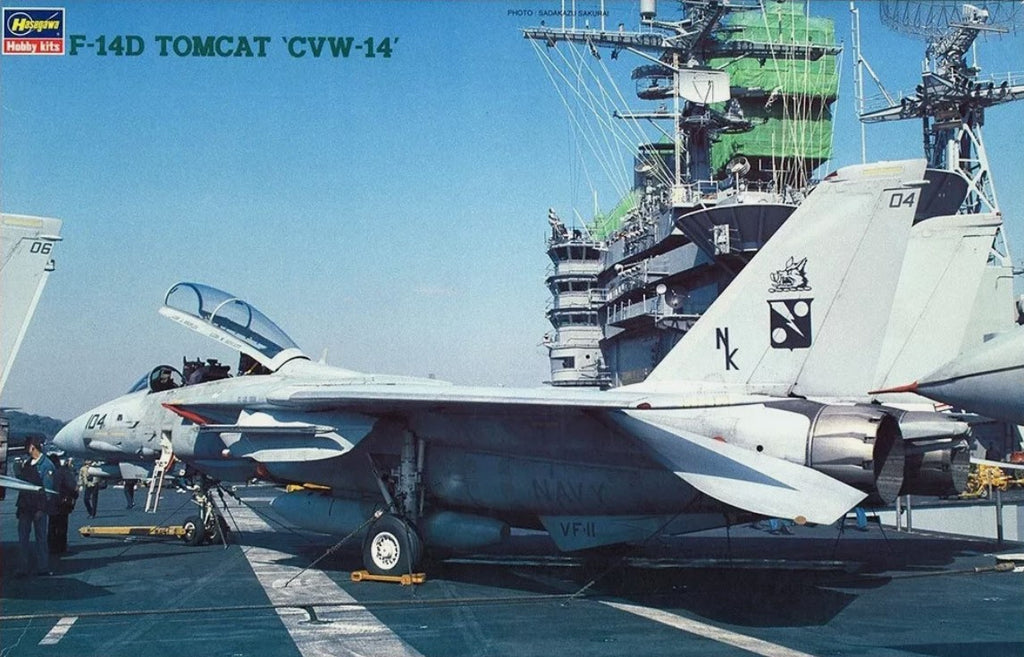 HASEGAWA (1/48) F-14D Tomcat `CVW-14´