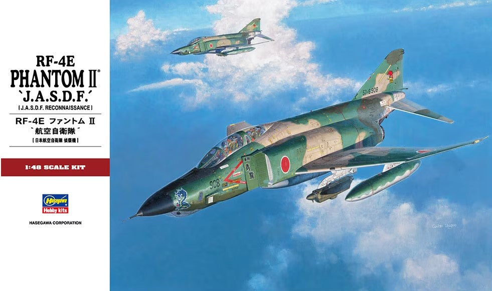HASEGAWA (1/48) RF-4E Phantom II `J.A.S.D.F.´ [J.A.S.D.F. Reconnaissance]