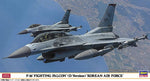 Foto de la portada de la maqueta del caza coreano F-16 Fighting Falcon en versión D y escala 1:48 de Hasegawa referencia 07512