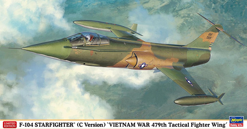 HASEGAWA (1/48) F-104 Starfighter (C Version) 'Vietnam War 479th Tactical Fighter Wing'