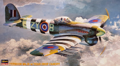 HASEGAWA (1/48) Typhoon Mk.Ib w/Tear Drop Canopy