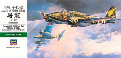 HASEGAWA (1/48) Kawasaki Ki45Kai Tei Toryu (Nick) - Japanese Army Two-Seat Fighter