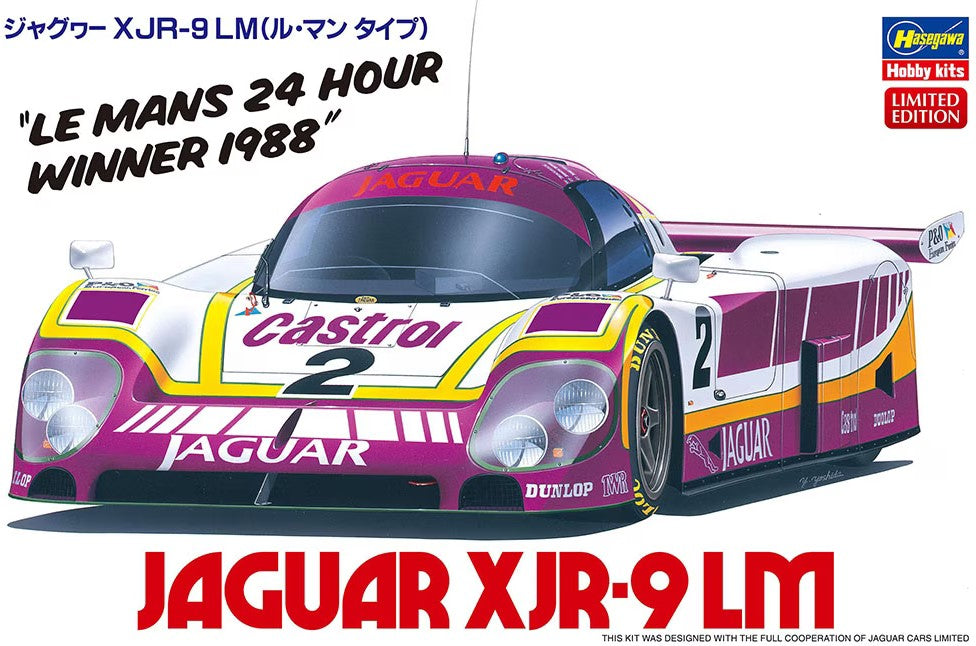 HASEGAWA (1/24) Jaguar XJR-9 LM "Le Mans 24 Hour Winner 1988"