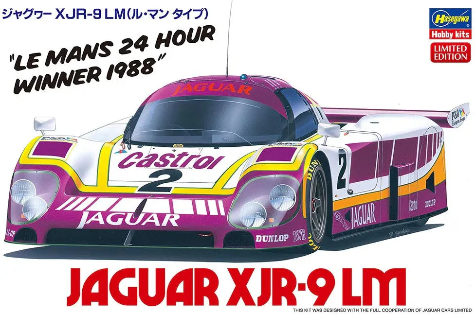 HASEGAWA (1/24) Jaguar XJR-9 LM "Le Mans 24 Hour Winner 1988"