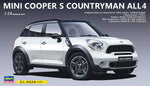 Foto de la portada de la maqueta del coche Mini Cooper S Countryman All 4 en escala 1:24 de Hasegawa referencia 24121