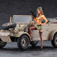 HASEGAWA (1/24) Pkw.K1 Kübelwagen Type 82 (Balloon Tire) w/Blonde Girl's Figure