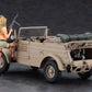 HASEGAWA (1/24) Pkw.K1 Kübelwagen Type 82 (Balloon Tire) w/Blonde Girl's Figure