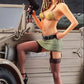 HASEGAWA (1/24) Pkw.K1 Kübelwagen Type 82 (Balloon Tire) w/Blonde Girl's Figure