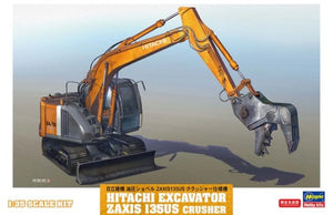HASEGAWA (1/35) Hitachi Excavator Zaxis 135US Crusher