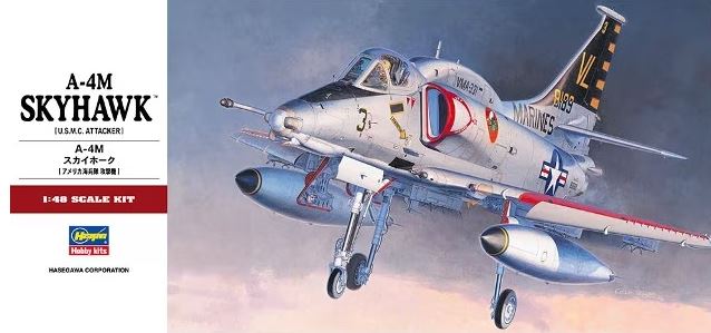 HASEGAWA (1/48) A-4M Skyhawk (U.S.M.C. Attacker)