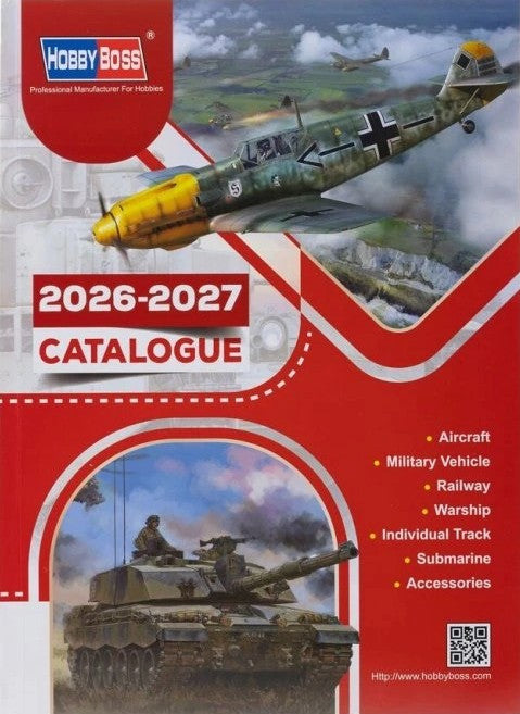 Revista on catálogo de novedades de Hobby Boss para 2026-2027