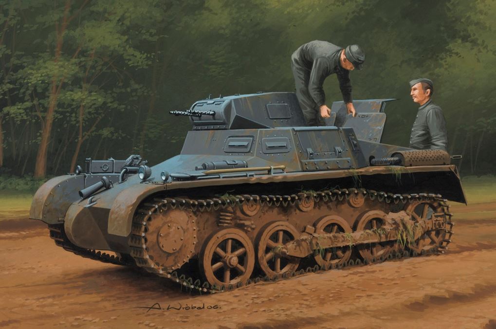 HOBBYBOSS (1/35) German Panzer 1 Ausf A Sd.Kfz.101 (Early/Late Version)