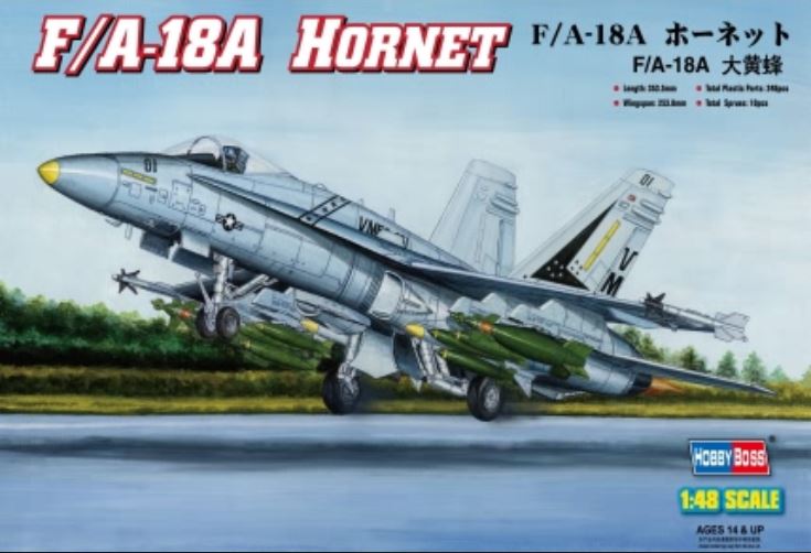HOBBYBOSS (1/48) F/A-18A Hornet - Calcas Españolas
