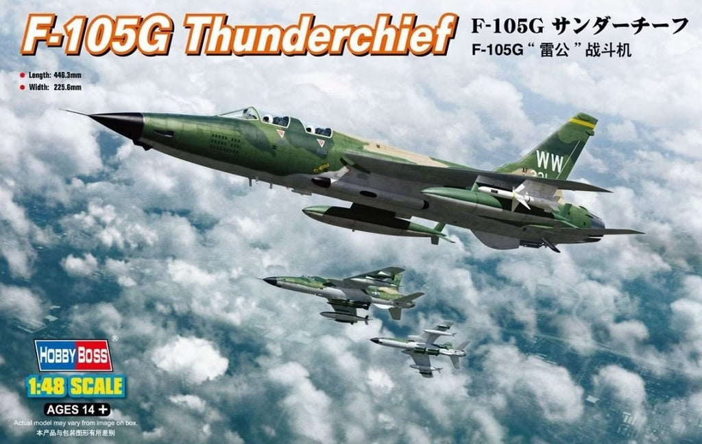 HOBBYBOSS (1/48) F-105G Thunderchief