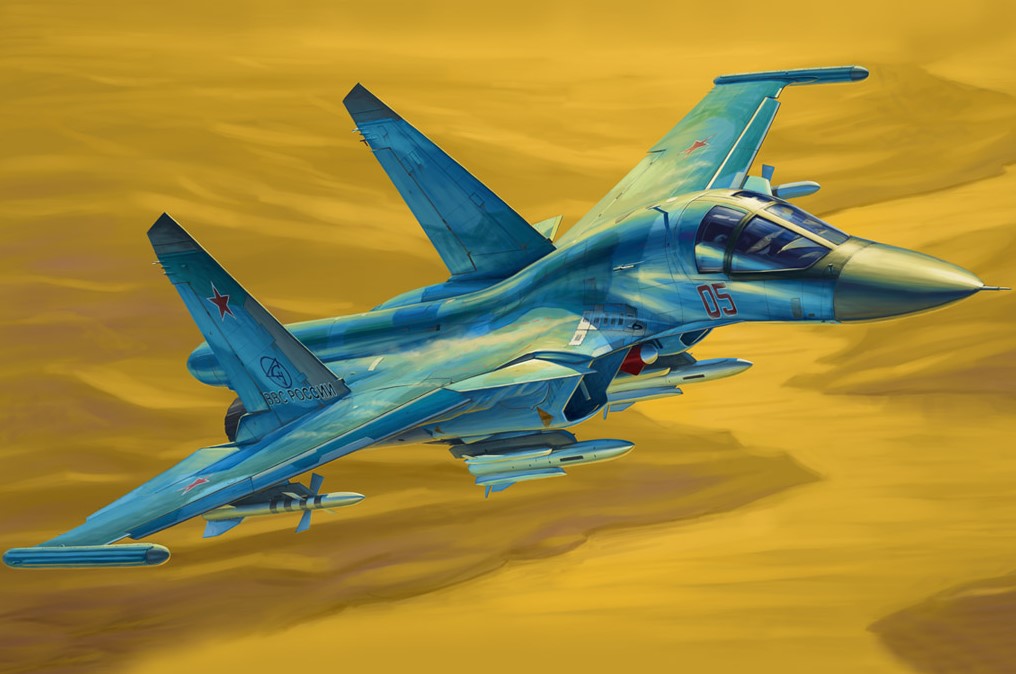 HOBBYBOSS (1/48) Russian Su-34 Fullback Fighter-Bomber