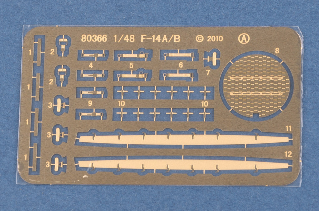 Fotograbados de la maqueta del F-14A iraní en escala 1:48 de Hobby Boss referencia 81771