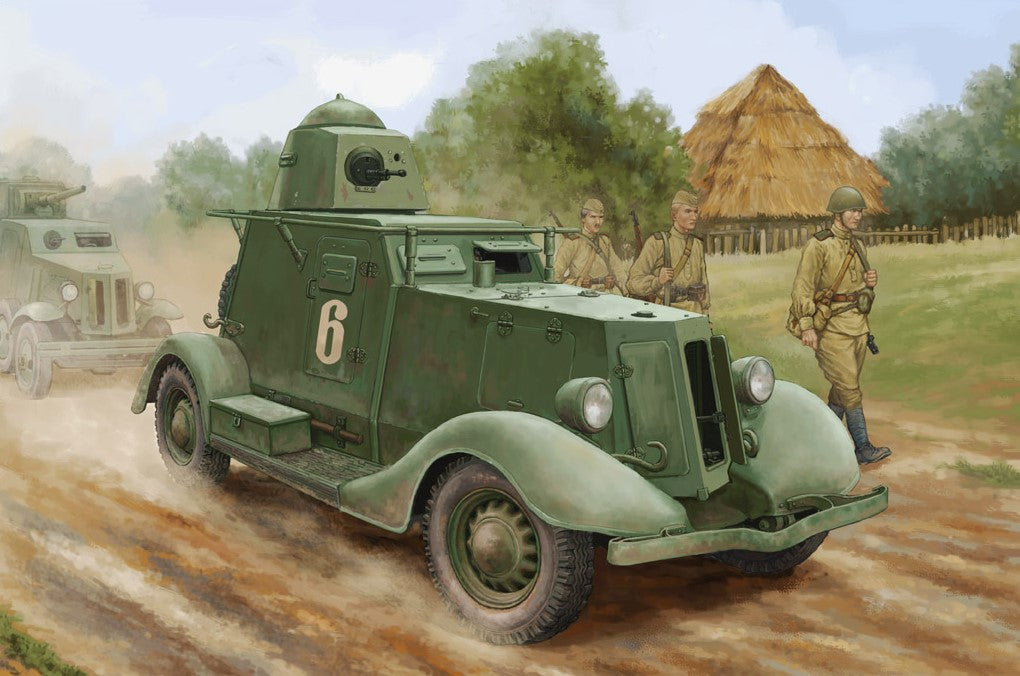 HOBBYBOSS (1/35) Soviet BA-20 Armored Car Mod.1937